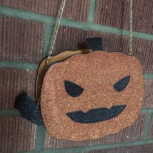 Glitter Pumpkin Bag